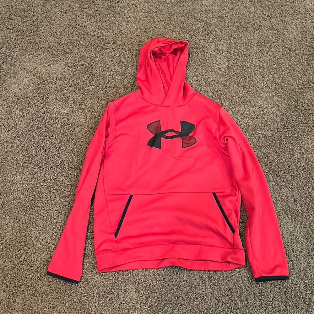 red hoodie